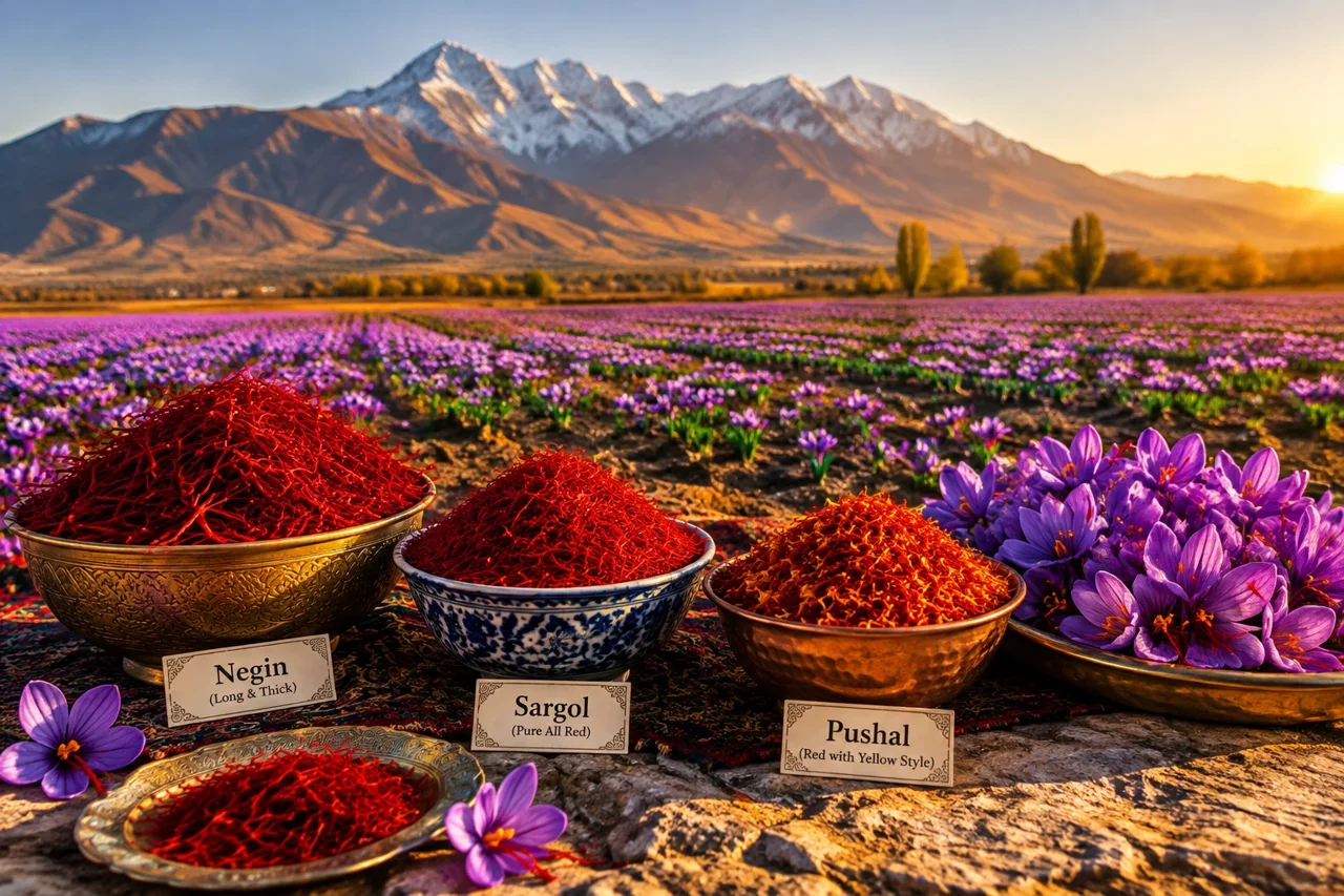 راهنمای جامع کاشت و فروش زعفران در آذربایجان شرقی، غربی و خوی؛ طلای سرخ در شمال‌غرب ایران